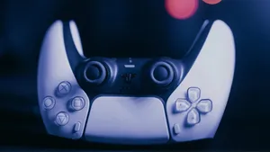 Ps5 Controller Close Up Wallpaper