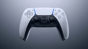 Ps5 Controller Front View Wallpaper