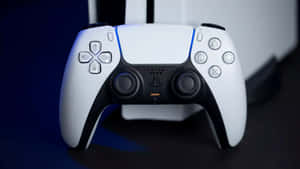 Ps5 Controller Front View Wallpaper