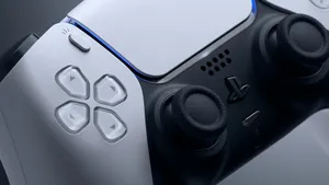 Ps5 Wireless White Controller Wallpaper