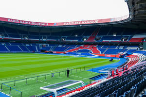 Psg Empty Football Stadium Wallpaper