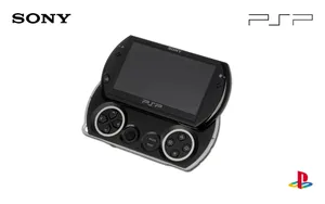 Psp Go Black Aesthetic On White Wallpaper
