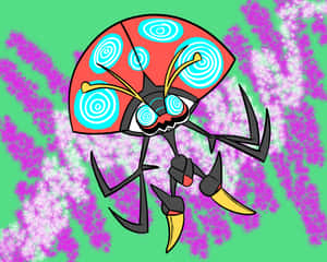 Psychedelic Orbeetle Wallpaper