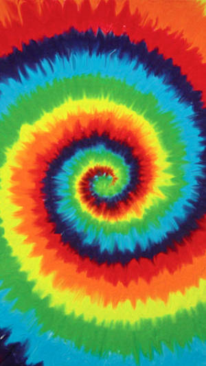 Psychedelic Pastel Tie Dye Pattern Wallpaper