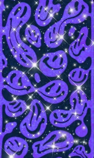 Psychedelic Smiley Face Pattern.jpg Wallpaper