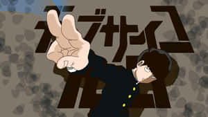 Psychic Shigeo Kageyama Unleashes His Powers Wallpaper