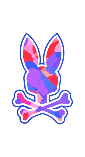 Psycho Bunny Colorful Logo Wallpaper