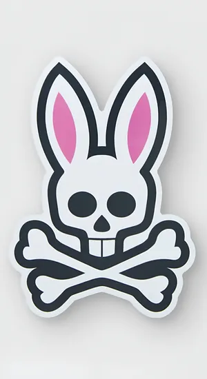Psycho Bunny Logo Design Wallpaper