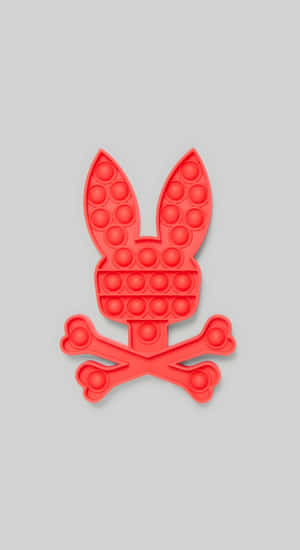 Psycho Bunny Pop It Toy Wallpaper