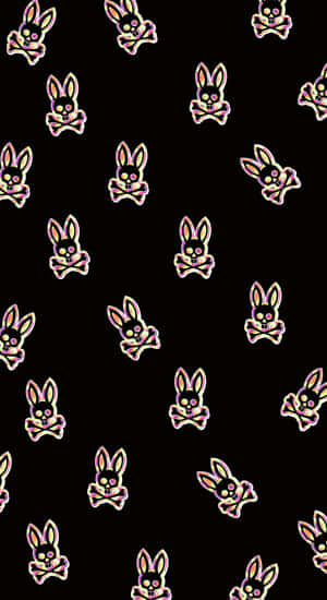 Psycho Bunny Signature Pattern Wallpaper