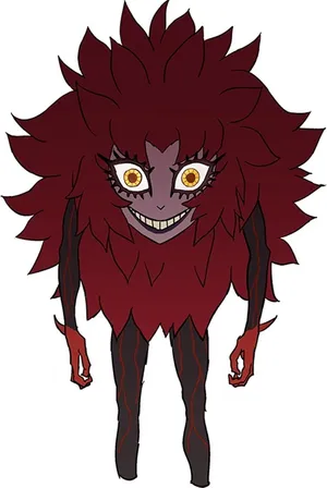 Psycho Jenny's Mysterious Aura In Devilman Crybaby Wallpaper