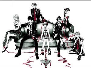 Psycho Pass Elegant Inspectors Wallpaper