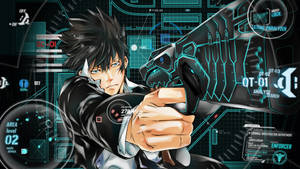 Psycho Pass Kogami Lethal Paralyzer Wallpaper