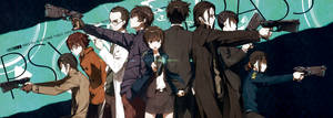 Psycho Pass Public Safety Bureau Wallpaper