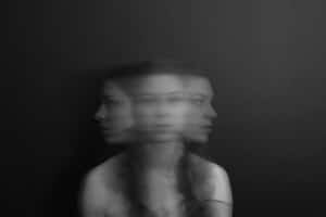 Psychosomatic Expression Blurry Portrait Wallpaper