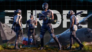 Pubg Europe Team Ready To Fight 1366x768 Wallpaper