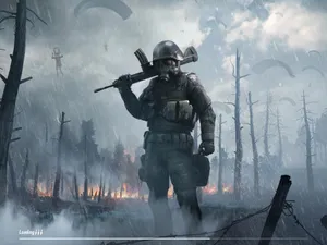 Pubg Full Screen Battlefield Soldier Wallpaper