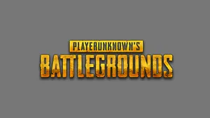 Pubg Logo On Grey Wallpaper