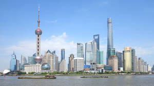 Pudong Skyline China Wallpaper