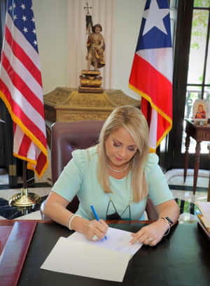 Puerto Rican Politician Wanda Vázquez Garced Wallpaper