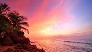 Puerto Rico Beach Sunset Wallpaper