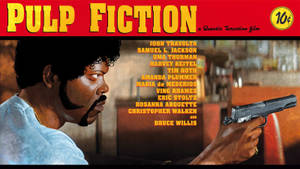 Pulp Fiction Jules Winnfield Oil Painting Wallpaper