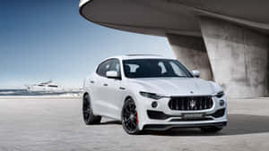 Pulse Racing Luxury - The Maserati Levante Wallpaper