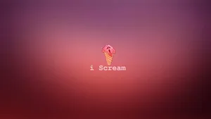 Pun Intended Ice Cream Wallpaper Wallpaper