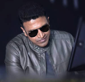 Puneeth Rajkumar Cool Shades Wallpaper