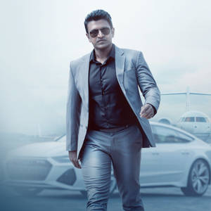 Puneeth Rajkumar Expensive Runway Wallpaper