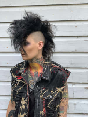 Punk Fashion Portrait.jpg Wallpaper