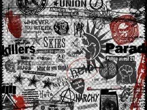 Punk Rock Blasts Into The Music Scene Wallpaper