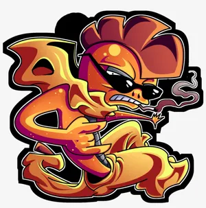 Punk Scrafty Art Wallpaper