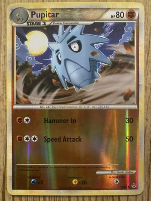 Pupitar Pokemon Card Wallpaper