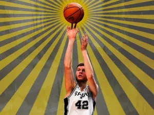 Purdue Men Davis Bertans Wallpaper
