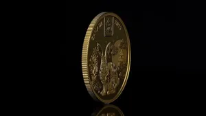 Pure Gold Coin Wallpaper