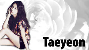 Pure White Taeyeon Wallpaper