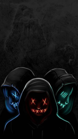 Purge Mask Trio Wallpaper