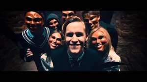 Purge Masks Smiling Mob Wallpaper