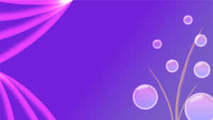 Purple Abstract Aero Design Wallpaper