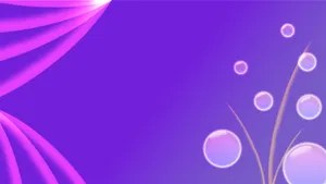 Purple Abstract Aero Design Wallpaper