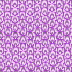 Purple Aesthetic Japanese Waves Wallpaper