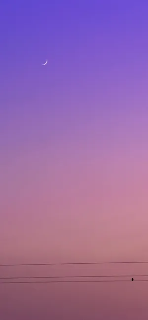 Purple Aesthetic Phone Purple And Pink Sky Wallpaper