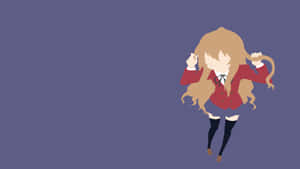 Purple Aesthetic Taiga Aisaka Wallpaper