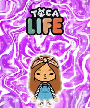 Purple Aesthetic Toca Life Wallpaper