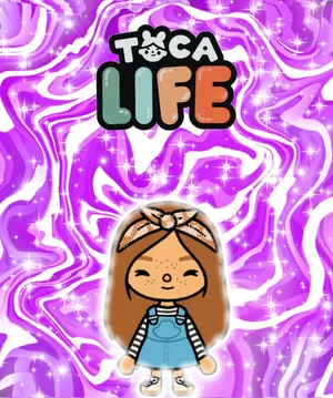 Purple Aesthetic Toca Life Wallpaper