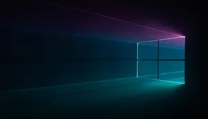 Purple And Blue Green Gradient Windows 1 Wallpaper