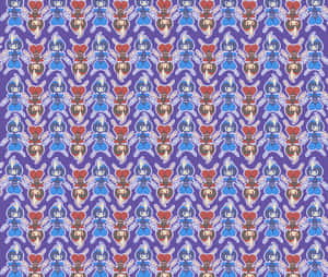 Purple Bisharp Desktop Pattern Wallpaper