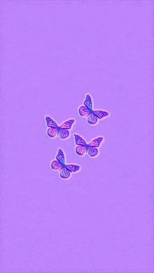 Purple Butterfly Wallpaper Wallpaper