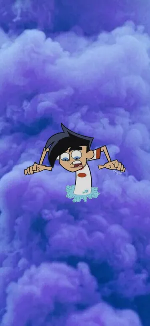 Purple Clouds Danny Phantom Pfp Wallpaper